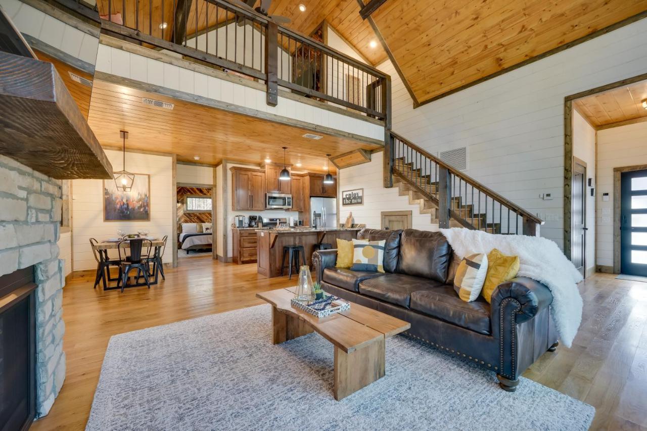 Serene Broken Bow Cabin With Hot Tub And Fire Pit! Exterior foto